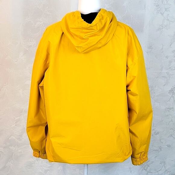 Island Trader Outfitters Women Fleece Lined Rain Coat Yellow/Navy Size M - Picture 4 of 11